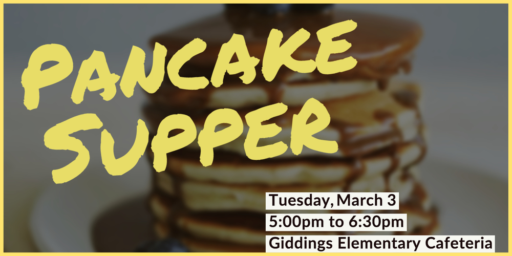 TONIGHT! Pancake Supper Benefitting Early Act/First Knight Program