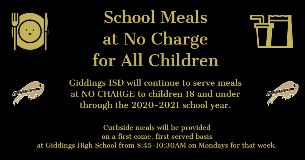 School Meals at No Charge for All Children