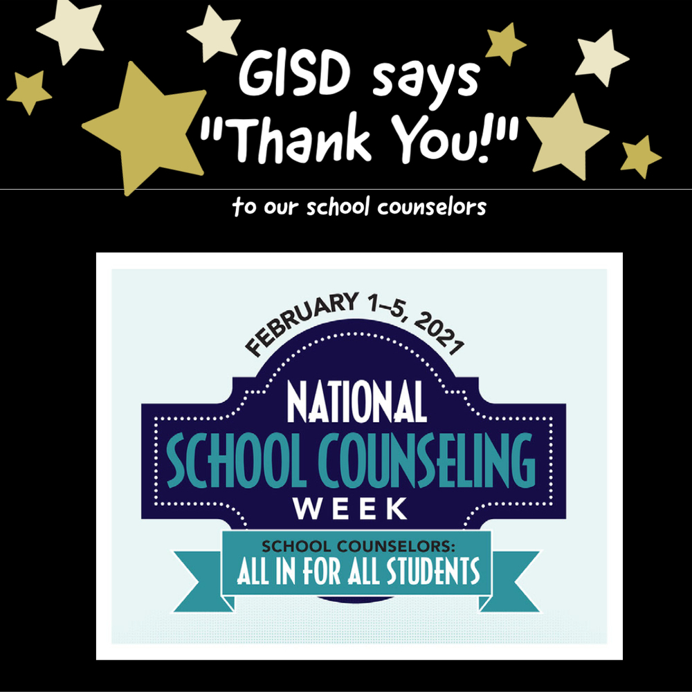 GISD Recognizes National School Counseling Week