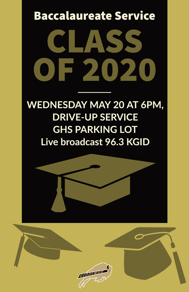 Baccalaureate Service Wednesday May 20