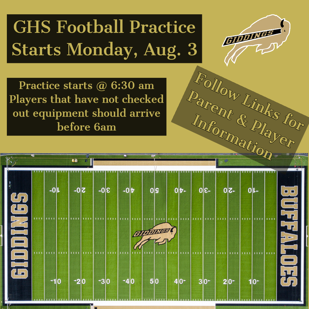 Important GHS Football Information