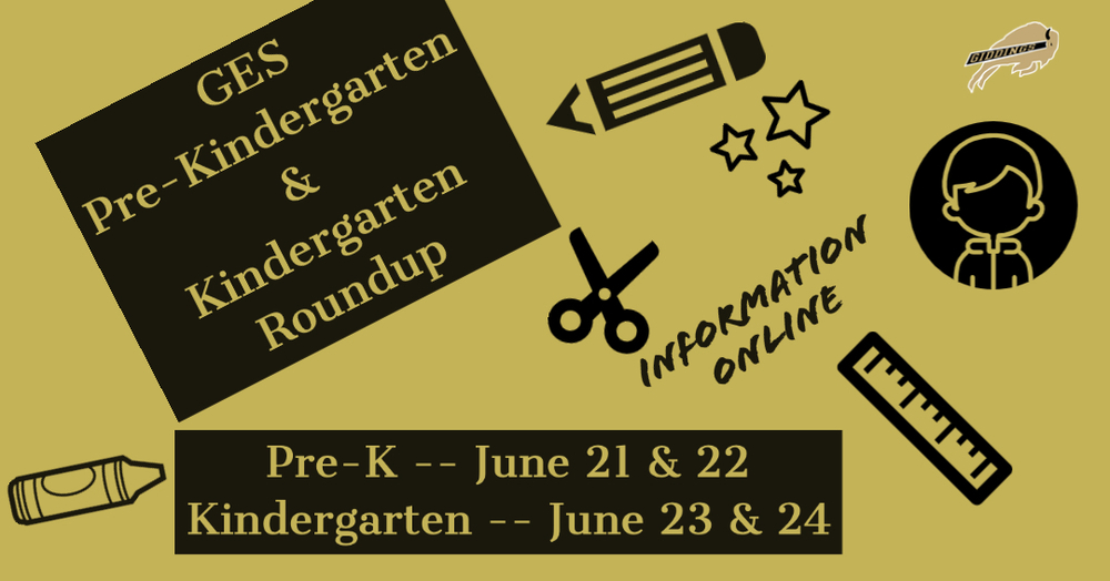 GES PreK and Kindergarten Roundup
