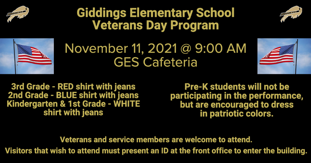 GES Veterans Day Program