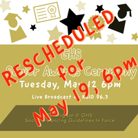 Senior Awards Ceremony Rescheduled