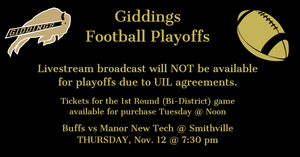 UIL Announces No Live Streaming for Football Playoffs