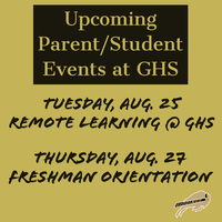 Giddings HS Events Announced