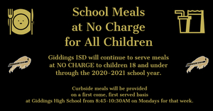 School Meals at No Charge for All Children