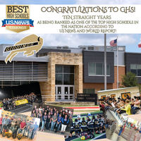 GHS earns high marks in ‘Best High Schools’ list