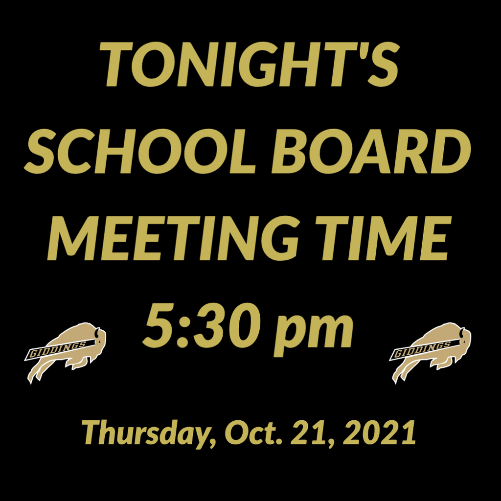 School Board Meeting Time Change to 5:30