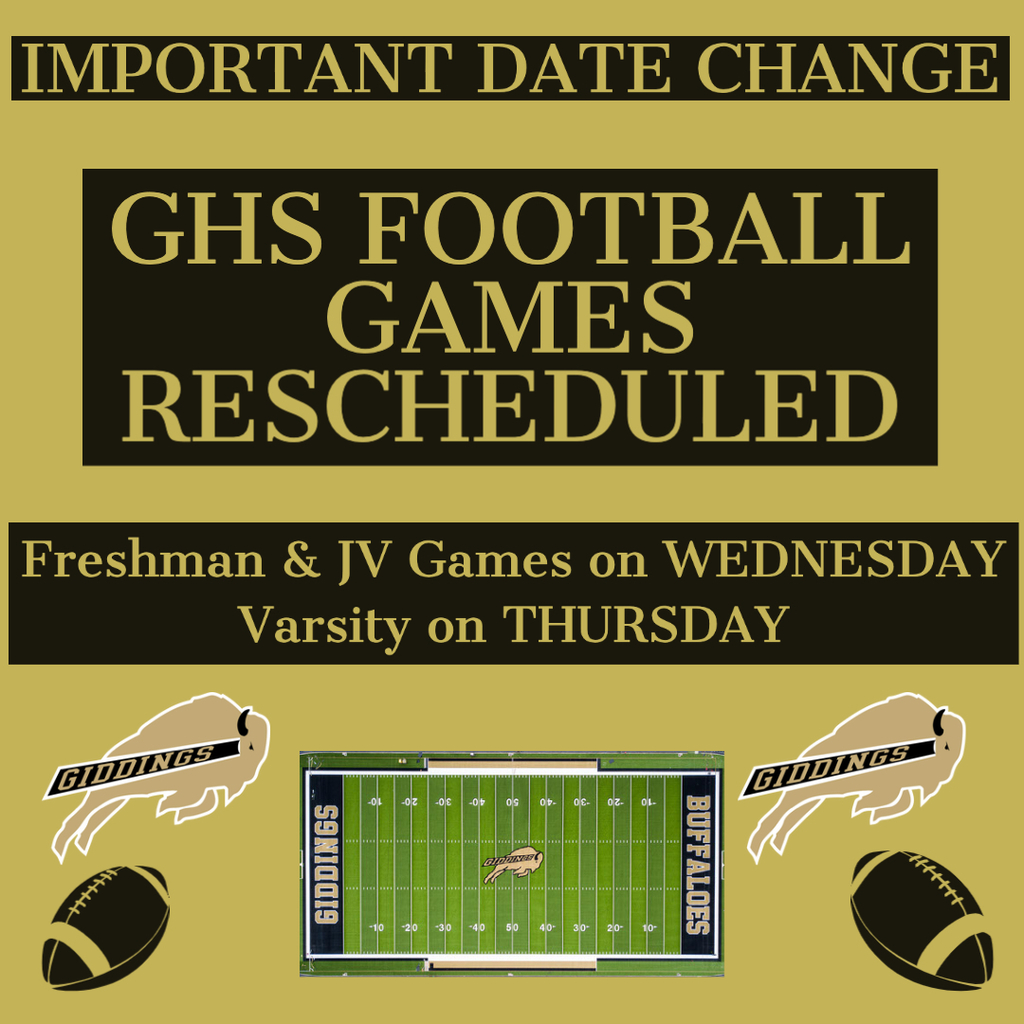 Football Game Date Change