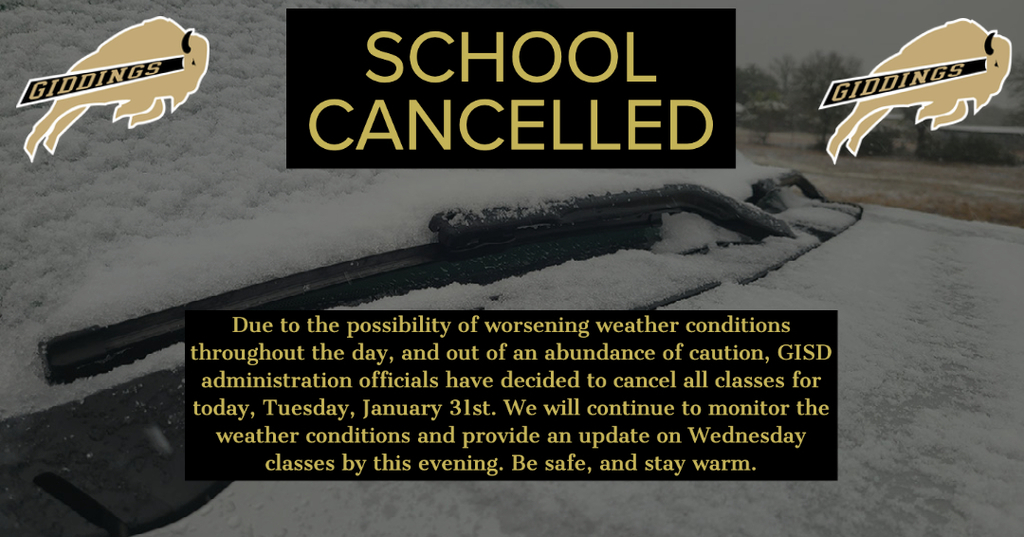 School Cancelled