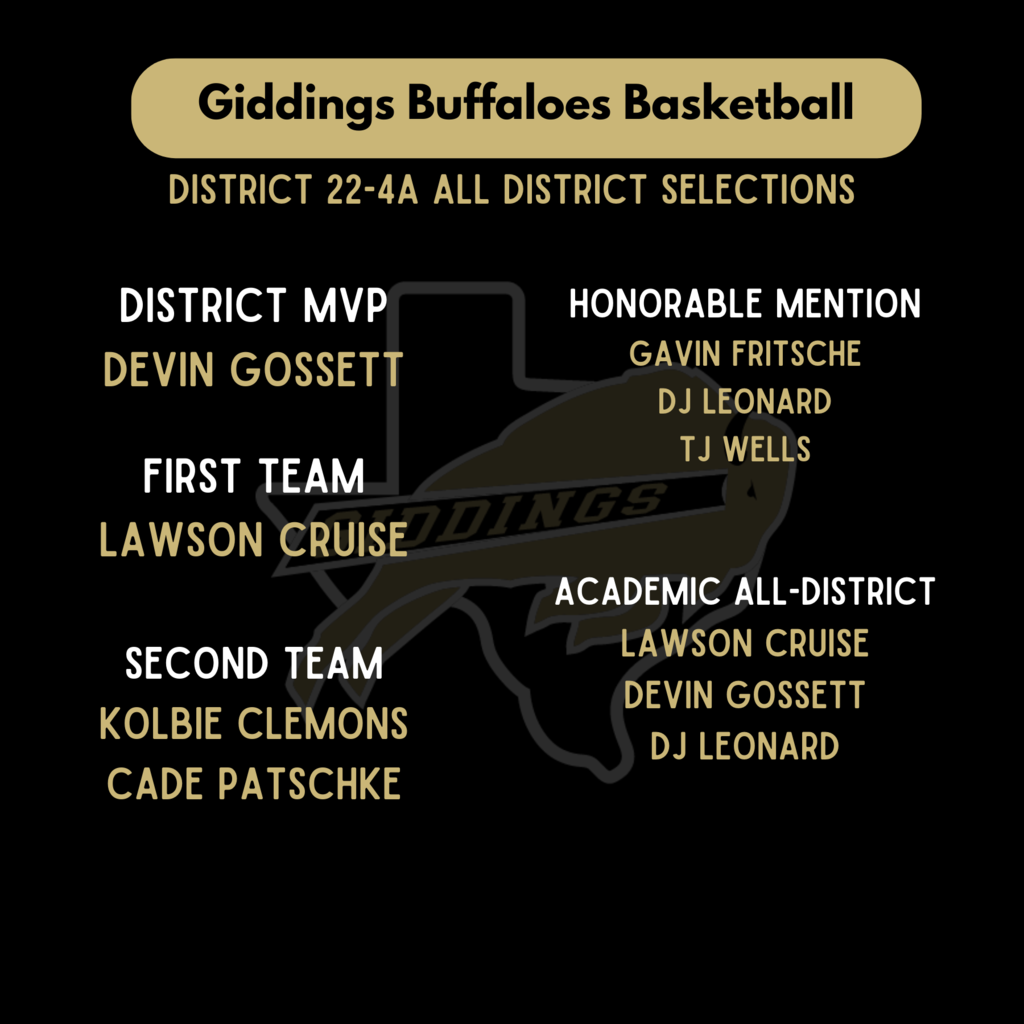 Buff District Honors