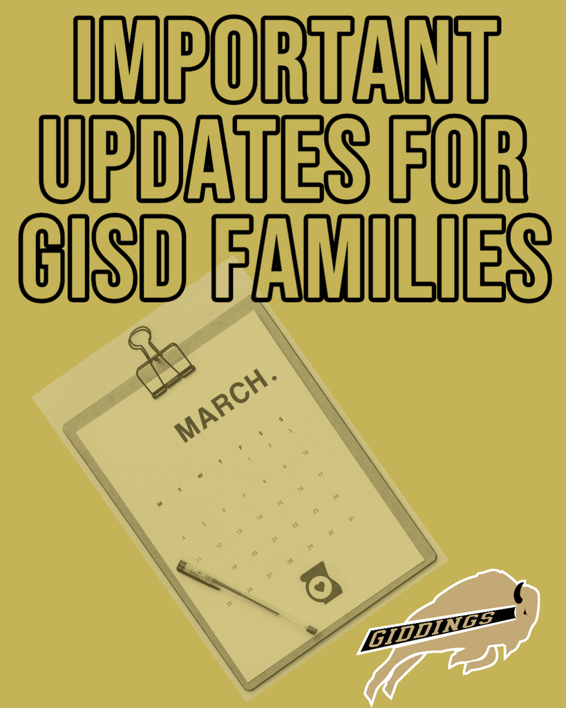 GISD Important Updates